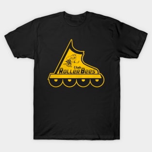 Defunct Utah Roller Bees Roller Hockey T-Shirt